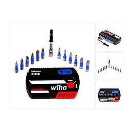 Wiha Sb 7947t-906 Jeu D'embouts Flipselector Embout T De 25 Mm Phillips, Pozidriv, Torx® 13 Pcs. 1/4" ( 41824 )