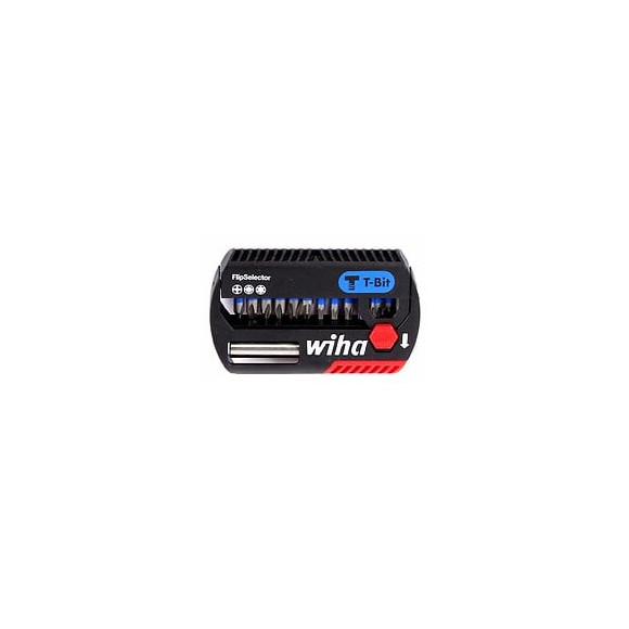 Wiha Sb 7947t-906 Jeu D'embouts Flipselector Embout T De 25 Mm Phillips, Pozidriv, Torx® 13 Pcs. 1/4" ( 41824 )