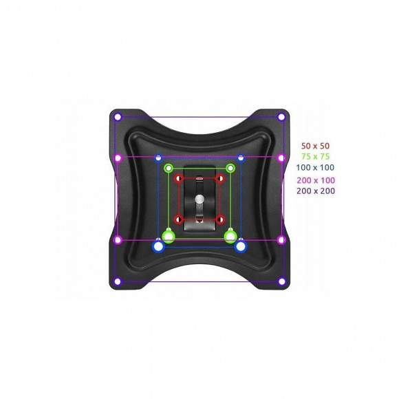 Tresice France Support Tv  Rotatif Réglable 14-42"