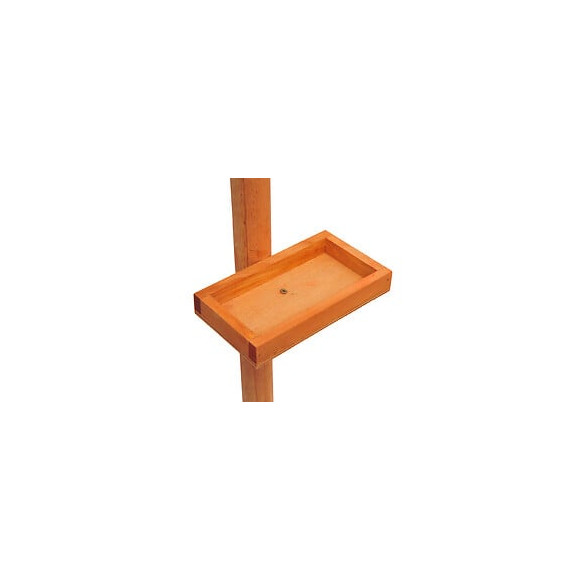 Mangeoire Sur Pied Nichoir A Plateau Station A Oiseaux Bois Pour Exterieur 150cm