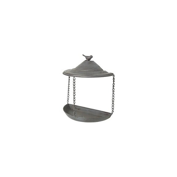 Trixie Baignoire A Monter Au Mur - 400 Ml Et 22 X 25 X 11 Cm - Gris - Pour Oiseau