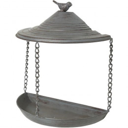 Trixie Baignoire A Monter Au Mur - 400 Ml Et 22 X 25 X 11 Cm - Gris - Pour Oiseau