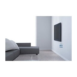 Meliconi Support Mural Fixe Pour Tv 32 A 50 - Distance Au Mur : 4 Cm - Poids Max : 60 Kg