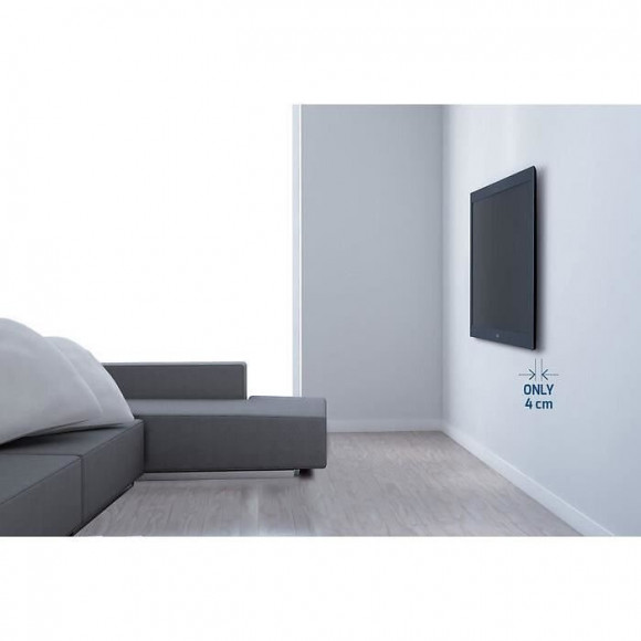 Meliconi Support Mural Fixe Pour Tv 32 A 50 - Distance Au Mur : 4 Cm - Poids Max : 60 Kg