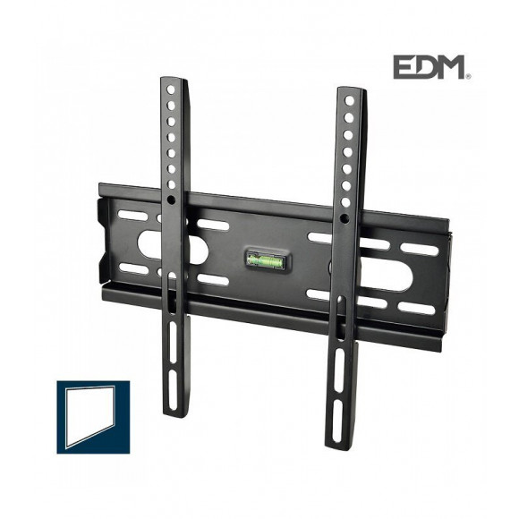 Support De Télé Plasma/lcd/led De 15-42" 40kg Edm Avec Niveau Inclus