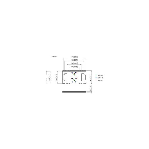 Support Mural Vogel's Thin595