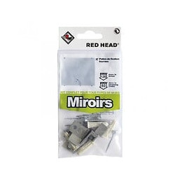 Kit Chevilles À Expansion Miroir Red Head, Diam.6 X L.25 Mm