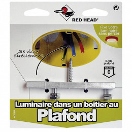 Kit Chevilles À Visser Luminaire Red Head