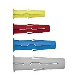 Boîte De 200 Chevilles Rouges Ø 6 X 28 Mm