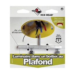 Kit Chevilles À Visser Luminaire Red Head