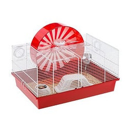 Cage Coney Island Ludique Pour Hamsters - 50 X 35 X 25 Cm - Blanc