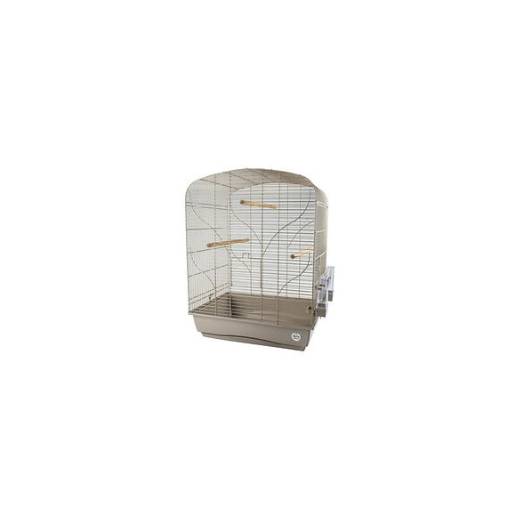 Laroy Duvo Cage Pour Oiseaux Mocha Bella - 54 X 39 X 71 Cm - Moka
