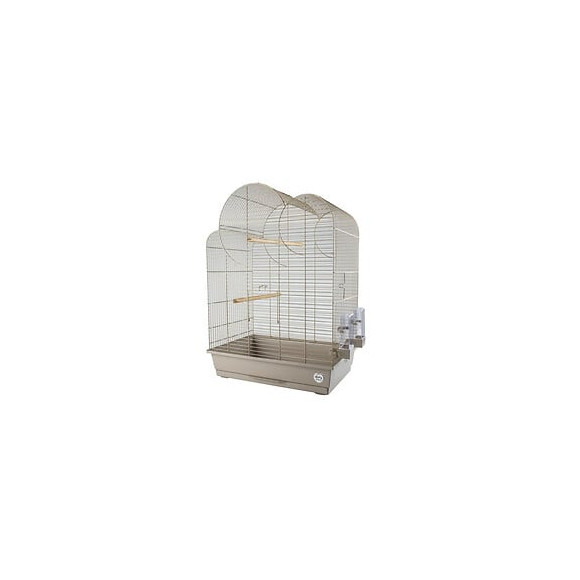 Laroy Duvo Cage Pour Oiseaux Mocha Eliza - 54 X 34 X 75 Cm - Moka