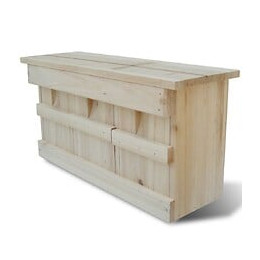 Nichoir Pour Moineaux 44 X 155 X 215 Cm - Brun