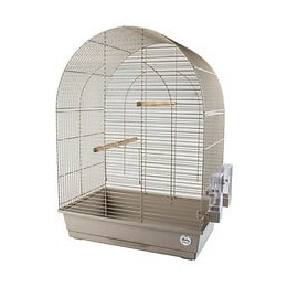 Laroy Duvo Cage Pour Oiseaux Mocha Lusi 3 - 54 X 34 X 75 Cm - Moka