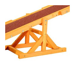 Agility Sport Pour Chien Bascule - Bascule Pour Chien - Équipement Entrainement Chien - Bois Sapin Pré-huilé Feutre Bitumé 