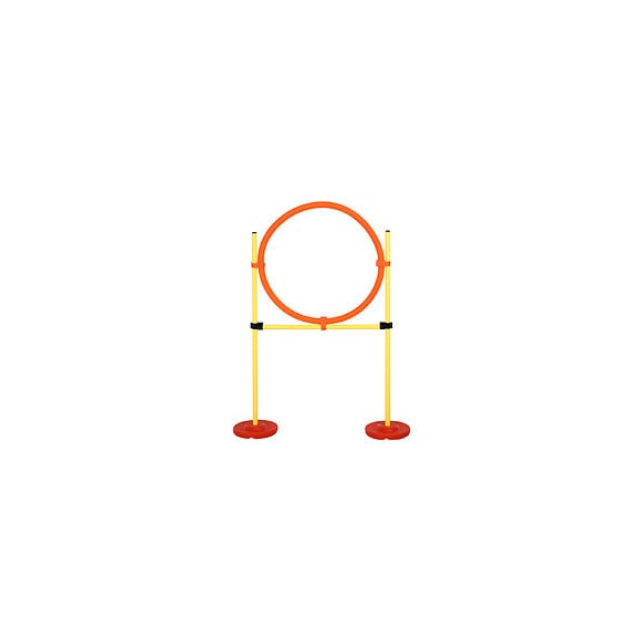 Agility Sport Pour Chiens Équipement Complet Haies, Slalom + Sac De Transport Jaune