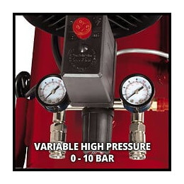 Compresseur Tc-ac 420/50/10 V - Puissance D'aspiration 420 L/min - Pression Max. 10 Bar - 2200w