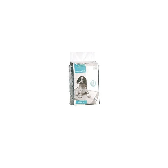Mpets Tapis Educateur Puppy Training Pads - Pour Chiot - 50pcs - Blanc