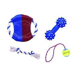 Trixie Set Sunnfun, 4 Jouets Pour Chien
