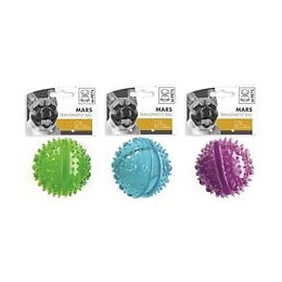 M-pets Balle Transparente Distributrice Mars - 8cm - Divers Coloris - Pour Chien