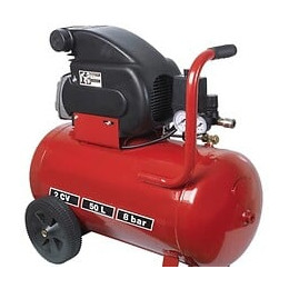 Compresseur Électrique 2 Cv À Huile 50 Litres
