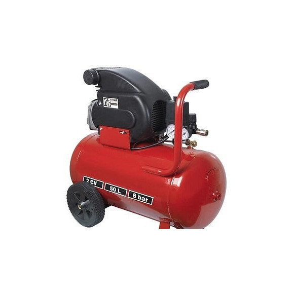 Compresseur Électrique 2 Cv À Huile 50 Litres