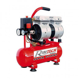 Compresseur 0,75cv Silencieux Sur Cuve 6 Litres