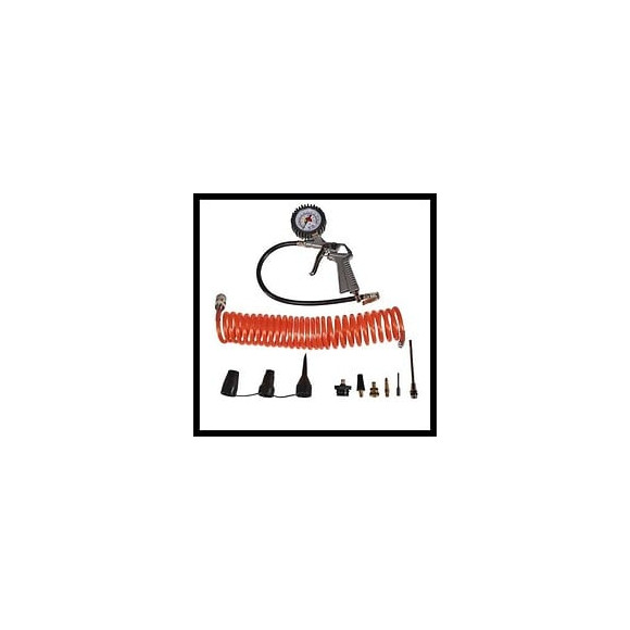 Compresseur Mobile Tc-ac 190/6/8 Of Set - Réservoir À Air Comprimé 6 Litres - Jusqu'à 8 Bar