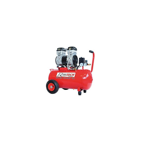 Compresseur 2cv Silencieux Sur Cuve 50 Litres