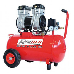 Compresseur 2cv Silencieux Sur Cuve 50 Litres