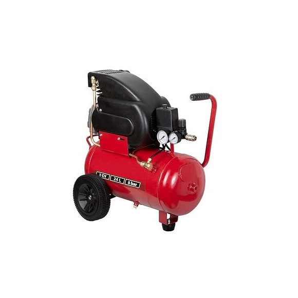 Compresseur Électrique 2cv À Huile 24 Litres
