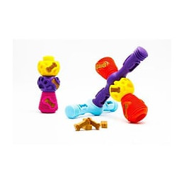 Coffret K9 Connectables Starter Pack Jouet Puzzle Stimulant Pour Chiens Mini - Bleu/violet/rose