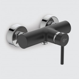 Mitigeur Mécanique Douche Noir Mat, Ideal Standard Kolva