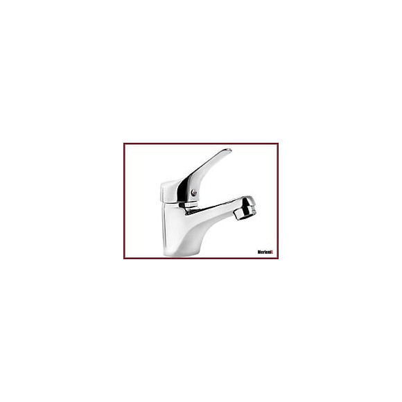 Fina 2 - Mitigeur De Lavabo Chromé Fixe - Robinet Salle De Bain - Robinetterie Lavabo - Aérateur Neoperl - Argent