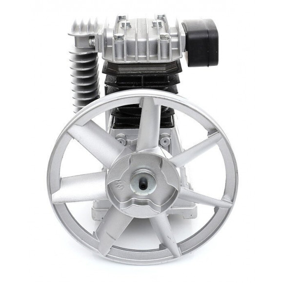 Dcraft - Tête De Compression Nue 2 Cylindres Fonte/alluminium  5 Kw/7,5 Cv 820 L/min - Pression 8bar -  Volant Filtre D'aspira