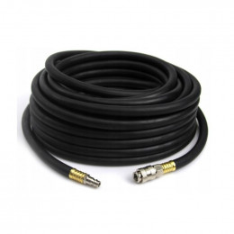 Dcraft - Tuyau Pneumatique À Raccordement - 20 M - Diamètre Extérieur 17 Mm - Flexible Pneumatique - Noir