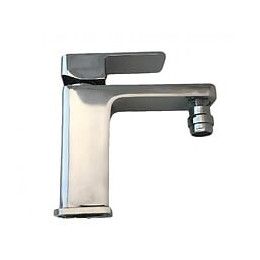 Mitigeurs De Salle De Bain, Lavabo De Comptoir Et Bidet Carré De La Série Complète