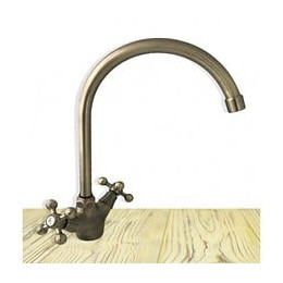 Mélangeur Évier Vieux Laiton Bronze Rétro Vintage