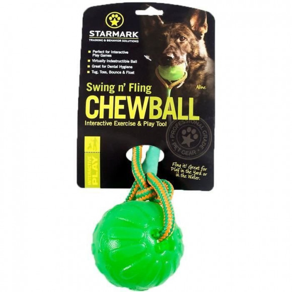 Vadigran Starmark Swing N Fling Chew Ball - 9x9x46 Cm M