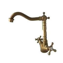 Mélangeur D'évier Déco Vieux Laiton