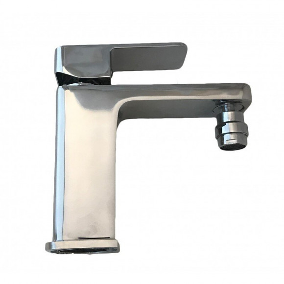 Mitigeurs De Salle De Bain, Lavabo De Comptoir Et Bidet Carré De La Série Complète