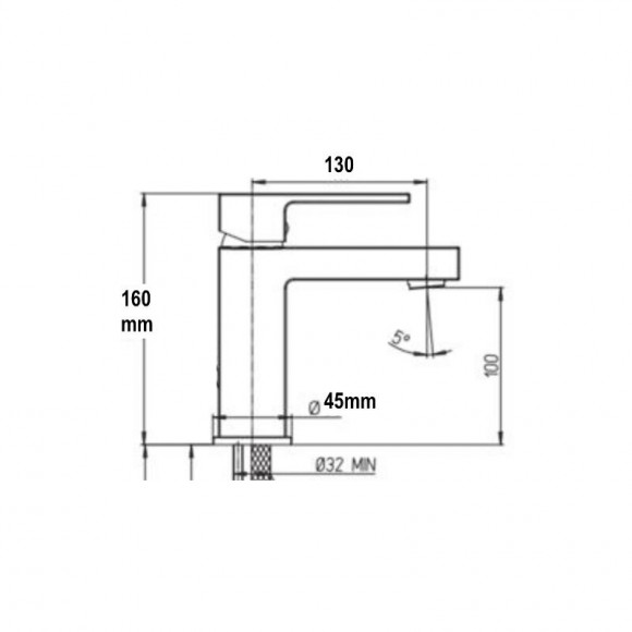 Robinet De Salle De Bain Complet Lavabo Carré Et Bidet
