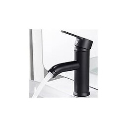 Mitigeur De Bain Pour Lavabo Noir Mat