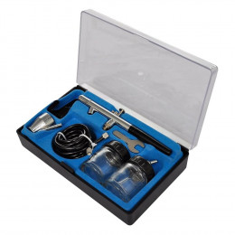Kit Compresseur Airbrush Professionnel Avec 2 Pistolets -