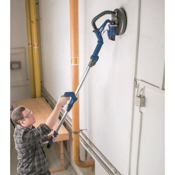 Ponceuse A Platre Avec Bras Telescopique Pliable Scheppach 710w