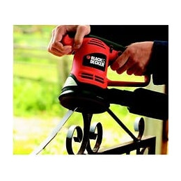 Black + Decker Ponceuse Excentrique 125mm 480w