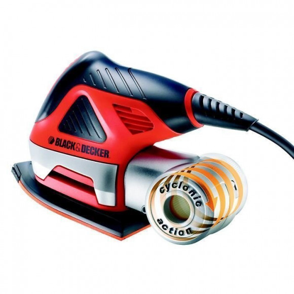 Black + Decker Ponceuse Excentrique 125mm 480w