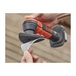 Kd900ka-qs Ponceuse De Détail Sans Fil - 12 V - 1,5 Ah - Plateau Triangulaire 89mm - 1 Batterie - 1 Abrasif Maille