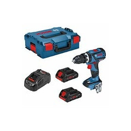 Perceuse À Percussion Bosch Gsb 18v-60 C (2 X 4,0 Ah Procore Gal1880cv L-boxx 136)